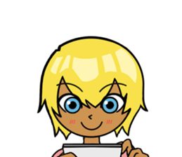 happy girl YUKI sticker #9579778
