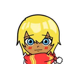happy girl YUKI sticker #9579779