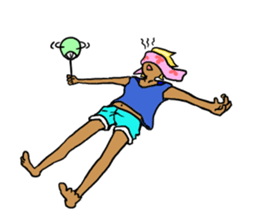 happy girl YUKI sticker #9579793