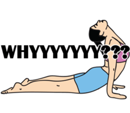 Miss Fit's daily exercises sticker #9579912