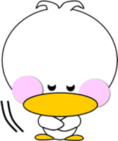 Day cute duck sticker #9580046