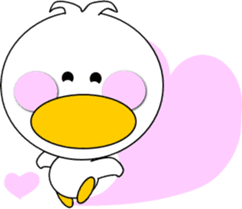 Day cute duck sticker #9580055