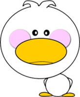 Day cute duck sticker #9580057