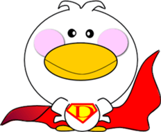 Day cute duck sticker #9580058