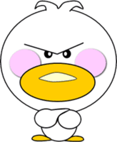 Day cute duck sticker #9580059