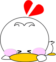 Day cute duck sticker #9580061