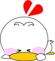 Day cute duck sticker #9580061