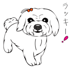 Pomepome with its 2 friends. sticker #9580458