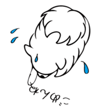 Pomepome with its 2 friends. sticker #9580466