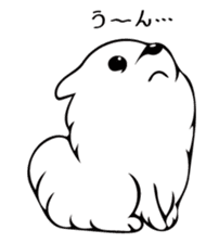 Pomepome with its 2 friends. sticker #9580484