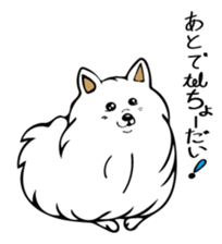 Pomepome with its 2 friends. sticker #9580502
