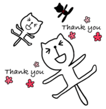 the cat loves daily lives sticker #9580558