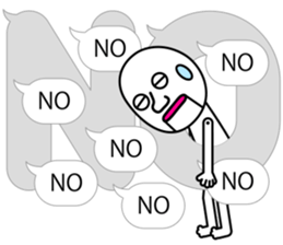 Noisy Android sticker #9580825