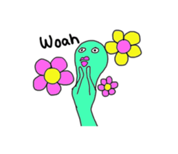 alien gogo 2 sticker #9580841