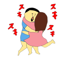 JUN and KANA sticker #9581277