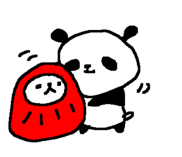 Cheer up! Panda Sticker. sticker #9581841