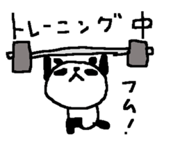 Cheer up! Panda Sticker. sticker #9581866