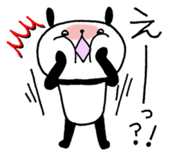 Playful Osaka panda*material* sticker #9583722
