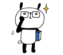 Playful Osaka panda*material* sticker #9583728