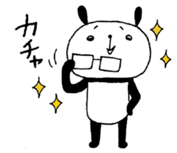 Playful Osaka panda*material* sticker #9583729