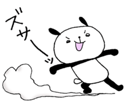 Playful Osaka panda*material* sticker #9583732