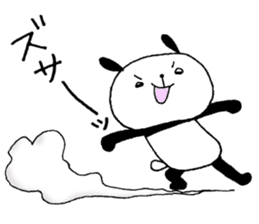 Playful Osaka panda*material* sticker #9583732