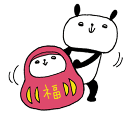 Playful Osaka panda*material* sticker #9583744