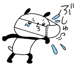Playful Osaka panda*material* sticker #9583752
