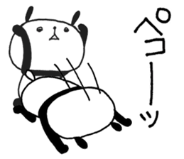 Playful Osaka panda*material* sticker #9583753