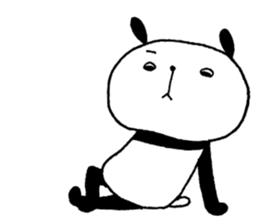 Playful Osaka panda*material* sticker #9583754