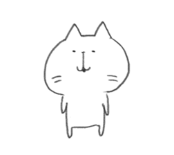 tsubuyaki cat sticker #9583995