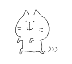 tsubuyaki cat sticker #9583996