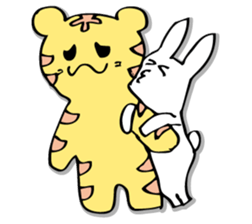 Rabbit of fairy tale talk 7 sticker #9584041