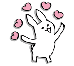 Rabbit of fairy tale talk 7 sticker #9584042