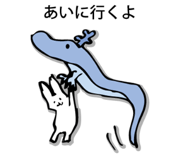 Rabbit of fairy tale talk 7 sticker #9584043