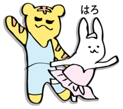 Rabbit of fairy tale talk 7 sticker #9584048