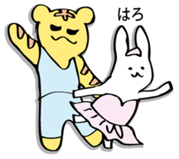 Rabbit of fairy tale talk 7 sticker #9584048