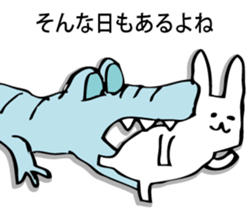 Rabbit of fairy tale talk 7 sticker #9584049