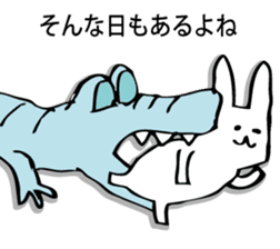 Rabbit of fairy tale talk 7 sticker #9584049