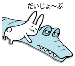 Rabbit of fairy tale talk 7 sticker #9584050