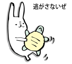 Rabbit of fairy tale talk 7 sticker #9584056