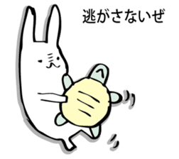 Rabbit of fairy tale talk 7 sticker #9584056