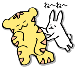Rabbit of fairy tale talk 7 sticker #9584060