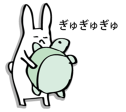 Rabbit of fairy tale talk 7 sticker #9584061