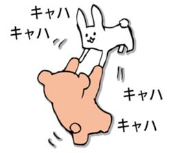 Rabbit of fairy tale talk 7 sticker #9584065