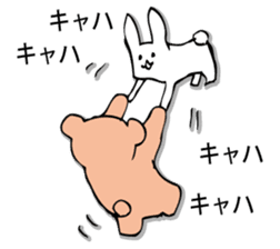 Rabbit of fairy tale talk 7 sticker #9584065