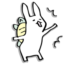 Rabbit of fairy tale talk 7 sticker #9584068