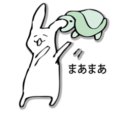 Rabbit of fairy tale talk 7 sticker #9584071