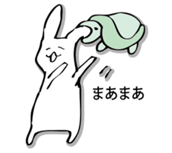 Rabbit of fairy tale talk 7 sticker #9584071