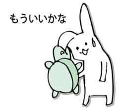 Rabbit of fairy tale talk 7 sticker #9584072